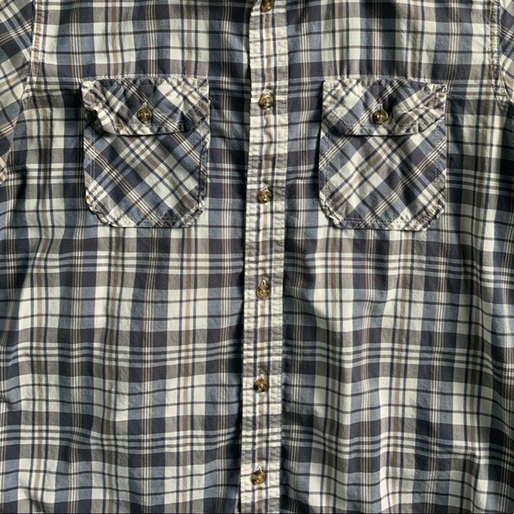 🎉Plaid Button Up Shirt - Picture 6 of 9